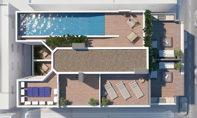 Nieuwbouw Woningen - Penthouse -
Guardamar del Segura - Guardamar Del Segura