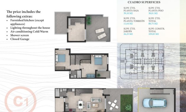 New Build - Town House -
La Manga del Mar Menor - La Manga