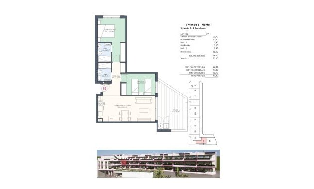 Nouvelle construction - Appartement -
Benijofar - Pueblo