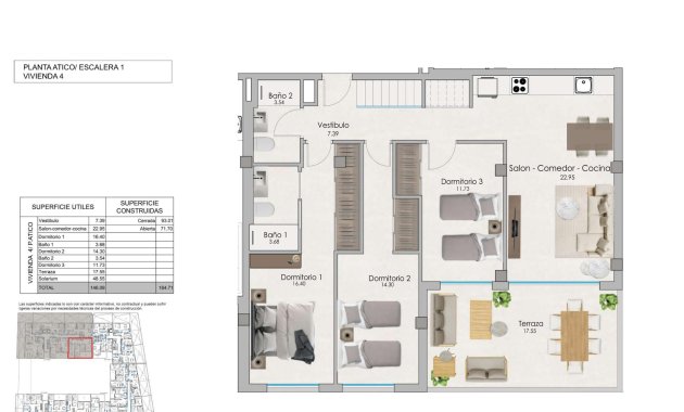 Nieuwbouw Woningen - Penthouse -
Santa Pola - Eroski