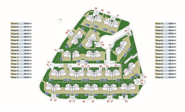 Nieuwbouw Woningen - Villa -
Mutxamel - Dorado Country Club