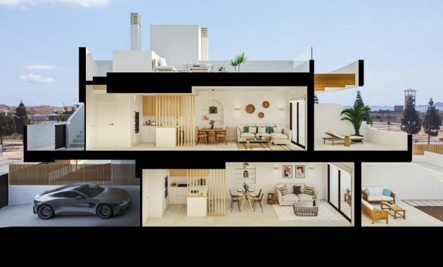 New Build - Penthouse -
Los Alcazares - Torre del Rame