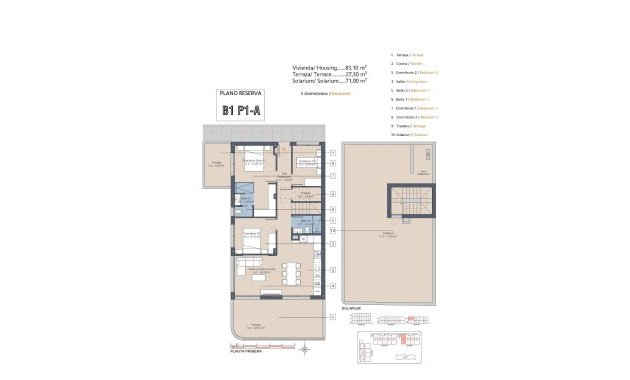 Nieuwbouw Woningen - Penthouse -
Los Alcazares - Torre del Rame