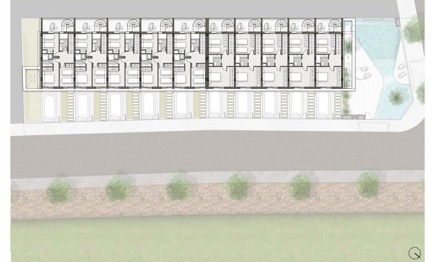 Nieuwbouw Woningen - Rijwoning -
Pilar de la Horadada - pueblo