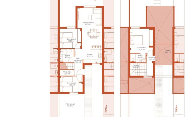 Nieuwbouw Woningen - Rijwoning -
Banos y Mendigo - Altaona Golf