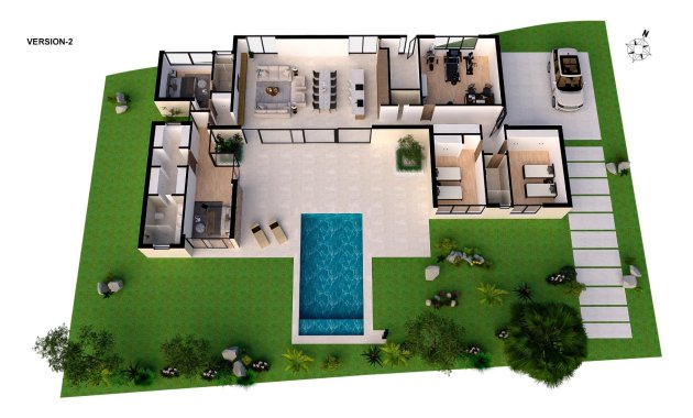 Nieuwbouw Woningen - Villa -
Murcia - Altaona Golf And Country Village