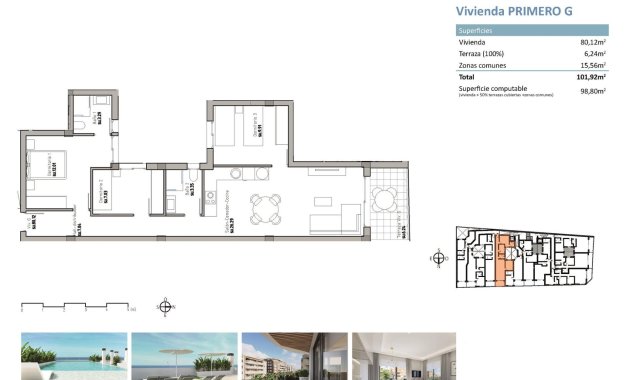 Nouvelle construction - Appartement -
Guardamar del Segura - Pueblo