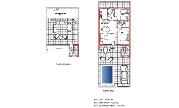 Nieuwbouw Woningen - Rijwoning -
Fuente Álamo - La Pinilla