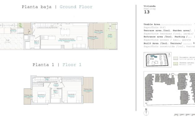 Nieuwbouw Woningen - Rijwoning -
El Verger - Playa de La Almadraba