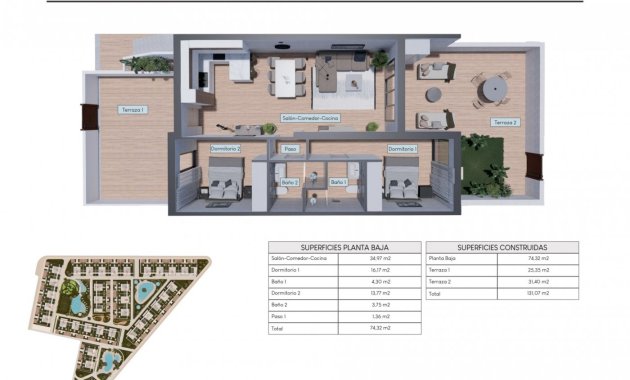 Nieuwbouw Woningen - Bungalow -
Torrevieja - Los Balcones