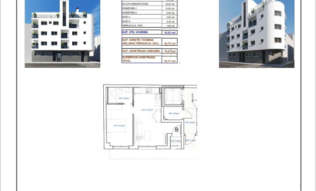 Obra nueva - Apartamento -
Torrevieja - Centro