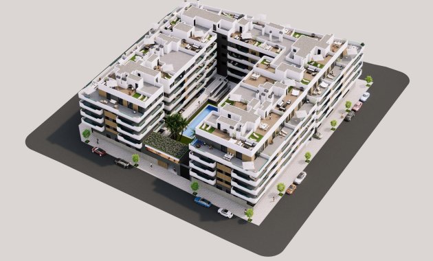 Nieuwbouw Woningen - Appartement -
Santa Pola - Eroski