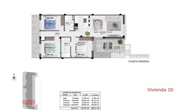 Nouvelle construction - Maison individuelle -
Pilar de la Horadada - pueblo