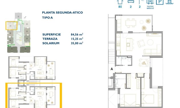 Nieuwbouw Woningen - Penthouse -
San Pedro del Pinatar - Pueblo