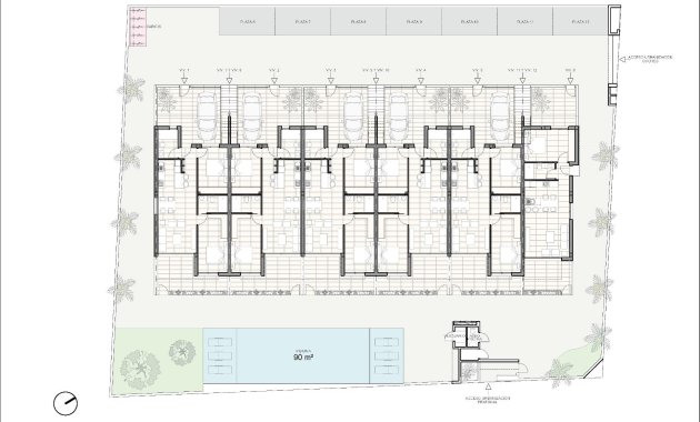 Nieuwbouw Woningen - Bungalow -
Pilar de la Horadada - Zona Pueblo