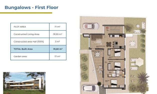 Nieuwbouw Woningen - Bungalow -
Orihuela Costa - Punta Prima