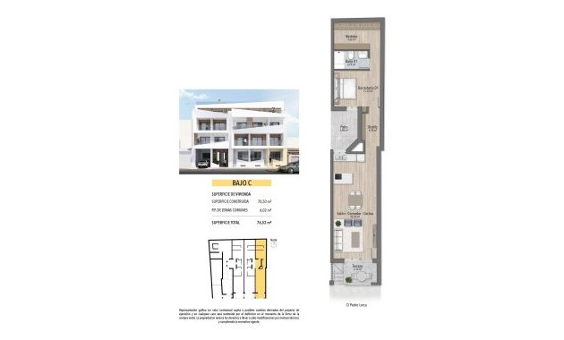 Nouvelle construction - Appartement -
Torrevieja - Playa de El Cura