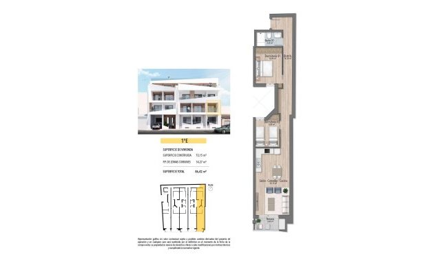 Obra nueva - Apartamento -
Torrevieja - Playa de El Cura