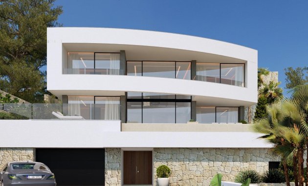 Obra nueva - Villa -
Calpe - Empedrola