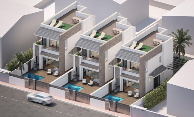 Nieuwbouw Woningen - Villa -
San Pedro del Pinatar - San Pedro Del Pinatar