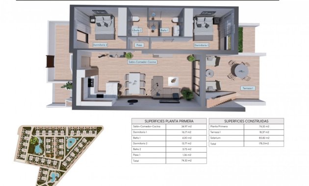 Neue Gebäude - Bungalow -
Torrevieja - Los Balcones