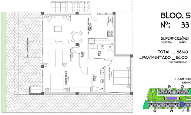 Nouvelle construction - Maison individuelle -
Algorfa - La Finca Golf