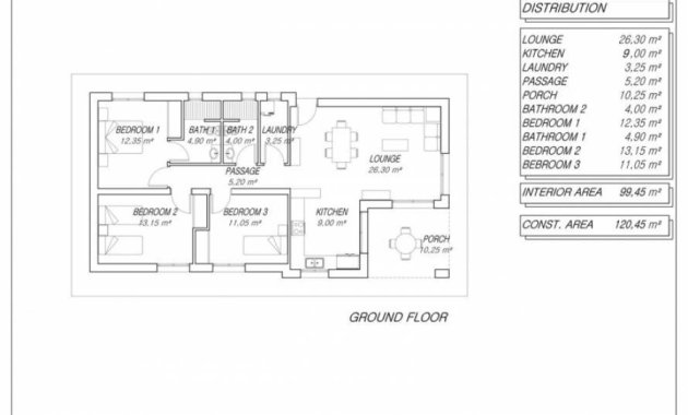 Nouvelle construction - Villa -
Pinoso - Lel