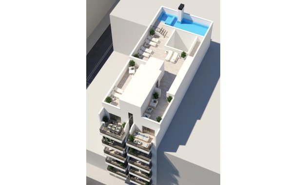 Obra nueva - Apartamento -
Torrevieja - Playa de El Cura