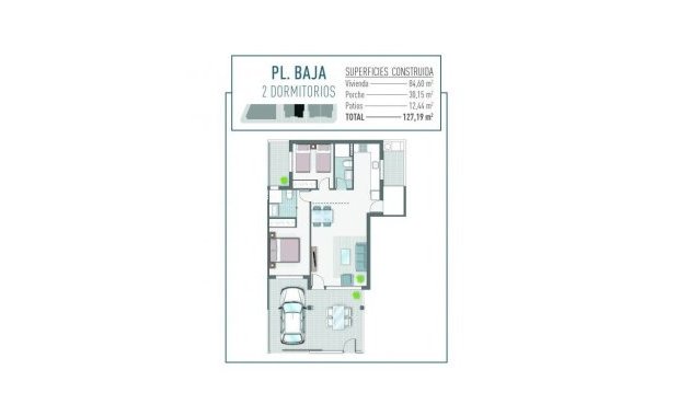 Nieuwbouw Woningen - Bungalow -
Pilar de la Horadada - La Rambla