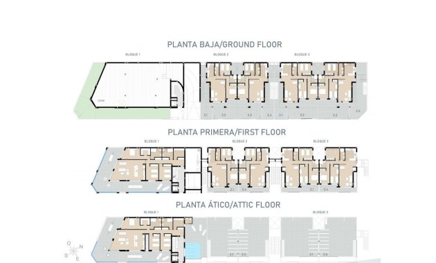 Nieuwbouw Woningen - Bungalow -
Pilar de la Horadada - La Rambla