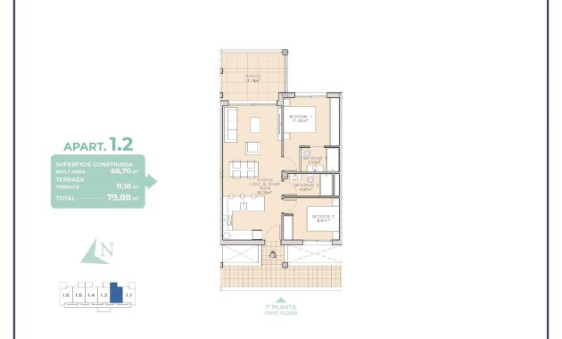 Obra nueva - Apartamento -
Los Alcazares - Serena Golf