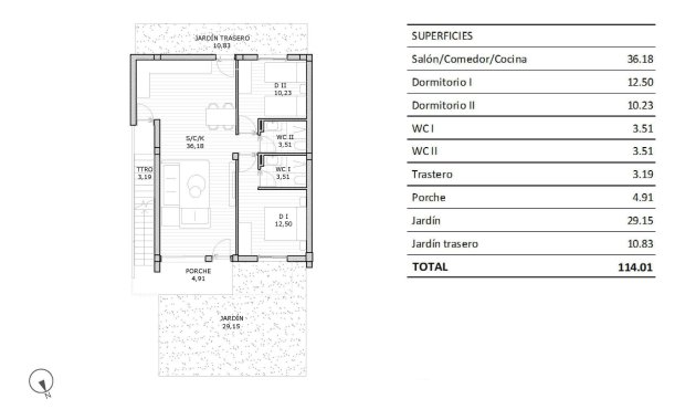 New Build - Bungalow -
San Miguel de Salinas - Pueblo