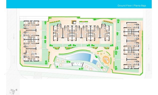 New Build - Bungalow -
Pilar de la Horadada - Polideportivo