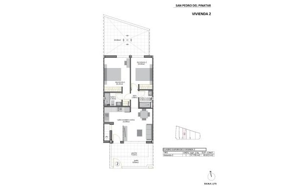 Nieuwbouw Woningen - Bungalow -
San Pedro del Pinatar - Los Cuarteros