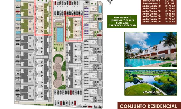 Nieuwbouw Woningen - Rijwoning -
Orihuela - Entre Naranjos - Vistabella