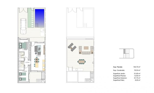 Nouvelle construction - Mitoyenne -
San Javier - Parque del doce