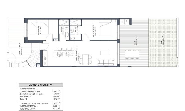 Nieuwbouw Woningen - Bungalow -
San Miguel de Salinas - Cerro Del Sol