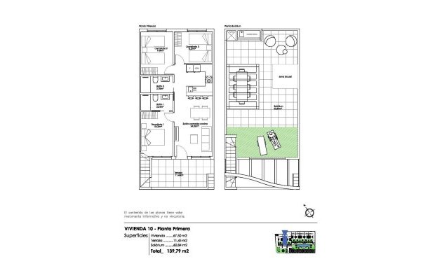 Nouvelle construction - Maison individuelle -
Pilar de la Horadada - Parque Ramon eugenio Escudero