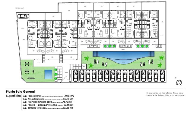 Nieuwbouw Woningen - Bungalow -
Pilar de la Horadada - Parque Ramon eugenio Escudero