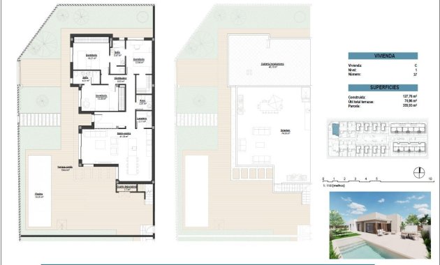 Nieuwbouw Woningen - Villa -
Los Alcazares - Serena Golf