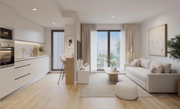 Obra nueva - Apartamento -
Alicante - San Agustín