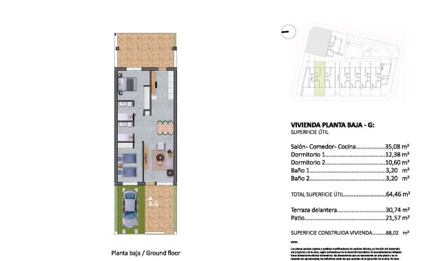 Nieuwbouw Woningen - Bungalow -
Pilar de la Horadada - pueblo