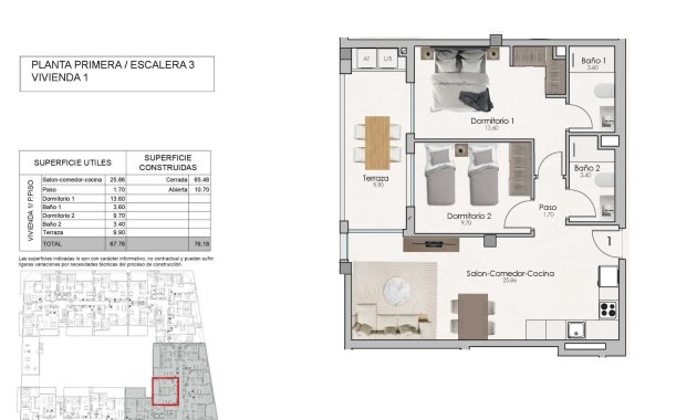 Nouvelle construction - Appartement -
Santa Pola - Estacion de autobuses