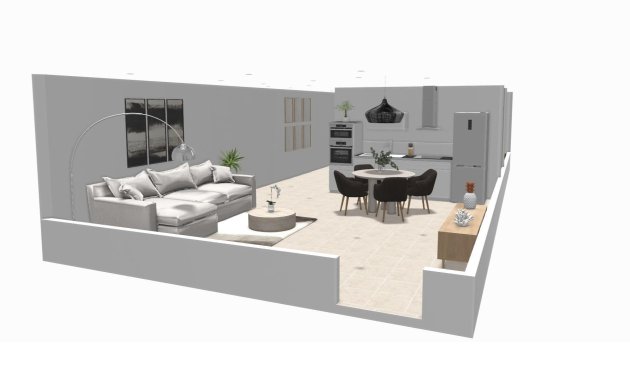 New Build - Bungalow -
Hondón de las Nieves - La Canalosa