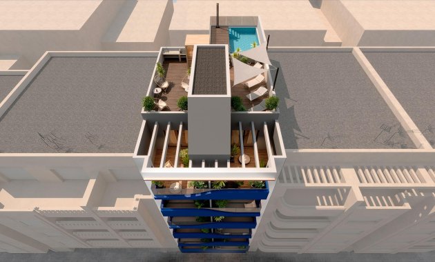 Nieuwbouw Woningen - Appartement -
Torrevieja - Playa del Acequión