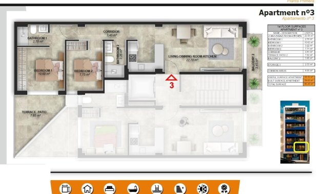 Nieuwbouw Woningen - Appartement -
Torrevieja - Playa del Acequión