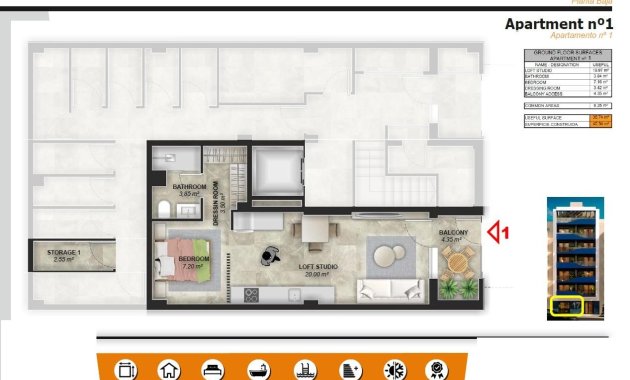 New Build - Apartment -
Torrevieja - Playa del Acequión
