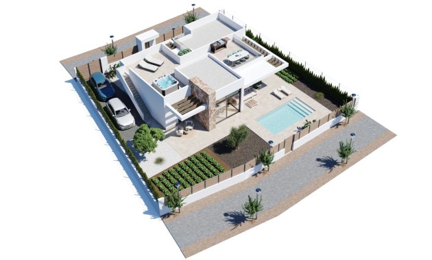 Neue Gebäude - Villa -
Fuente Álamo - Hacienda del Alamo
