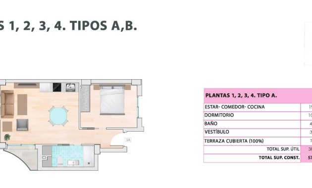 Neue Gebäude - Penthouse -
Guardamar del Segura - Pueblo