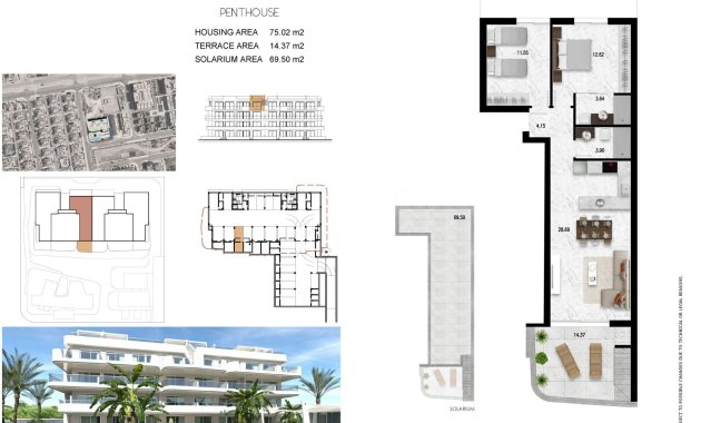 Obra nueva - Ático -
Orihuela Costa - Lomas de Cabo Roig